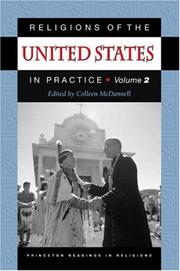 Cover of: Religions of the United States in Practice, Volume 2.