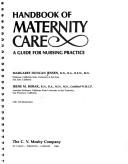 Cover of: Handbook of maternity care: a guide for nursing practice