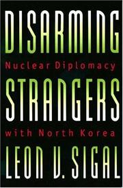 Cover of: Disarming Strangers by Leon V. Sigal