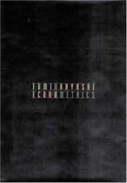 Cover of: Econometrics by Fumio Hayashi