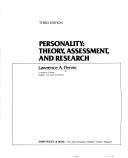 Cover of: Personality by Lawrence A. Pervin