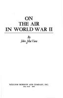 Cover of: On the air in World War II