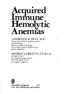 Cover of: Acquired immune hemolytic anemias