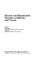 Cover of: Electron and magnetization densities in molecules and crystals