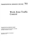 Cover of: Work zone traffic control