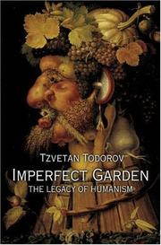 Cover of: Imperfect Garden by Tzvetan Todorov