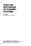 Cover of: Analysis and design of dynamic systems | Ira Cochin