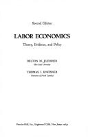 Cover of: Labor economics by Belton M. Fleisher