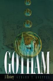 Cover of: Water for Gotham by Gerard T. Koeppel, Gerard T. Koeppel