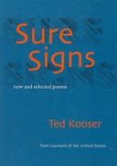 Cover of: Sure signs | Ted Kooser