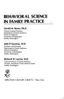 Cover of: Behavioral science in family practice