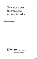 Cover of: Towards a new international economic order