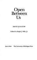 Cover of: Open between us