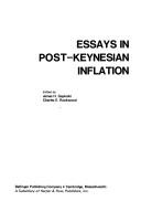 Cover of: Essays in post-Keynesian inflation