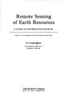 Remote sensing of earth resources by M. Leonard Bryan