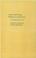 Cover of: Improving energy efficiency in buildings