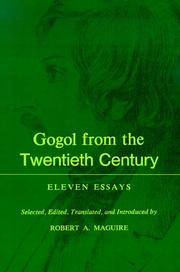 Cover of: Gogol From the Twentieth Century by Robert A. Maguire