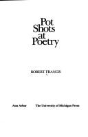 Cover of: Pot shots at poetry