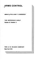 Cover of: Arms control by William P. Lineberry
