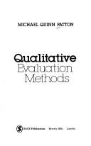 Cover of: Qualitative evaluation methods