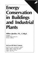 Cover of: Energy conservation in buildings and industrial plants