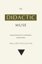 The Didactic Muse by Willard Spiegelman