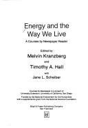 Cover of: Energy and the way we live: a Courses by Newspaper reader
