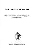 Cover of: Mrs. Humphry Ward