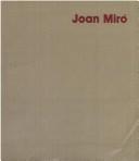 Cover of: Joan Miró