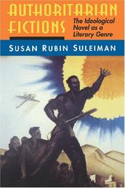 Cover of: Authoritarian Fictions by Susan Rubin Suleiman