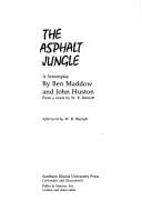 Cover of: The asphalt jungle: a screenplay
