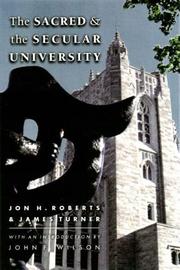 Cover of: The Sacred and the Secular University