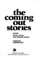 Cover of: The coming out stories