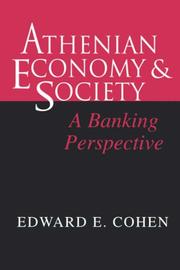 Cover of: Athenian Economy and Society | Edward Cohen
