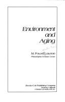 Cover of: Environment and aging