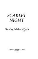 Cover of: Scarlet night