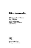 Cover of: Elites in Australia