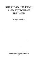 Sheridan Le Fanu and Victorian Ireland by W. J. McCormack