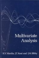 Cover of: Multivariate analysis by K. V. Mardia