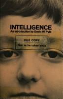 Cover of: Intelligence, an introduction by David W. Pyle