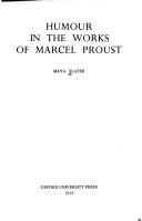 Cover of: Humour in the works of Marcel Proust