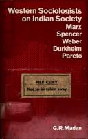 Cover of: Western sociologists on Indian society: Marx, Spencer, Weber, Durkheim, Pareto