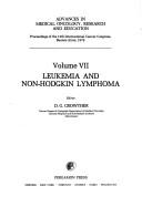 Cover of: Leukemia and non-Hodgkin lymphoma by International Cancer Congress (12th 1978 Buenos Aires, Argentina)