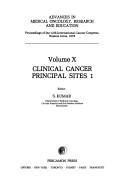 Cover of: Clinical cancer, principal sites 1