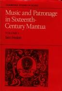 Cover of: Music and patronage in sixteenth-century Mantua by Iain Fenlon