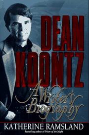 Cover of: Dean Koontz by Katherine M. Ramsland