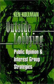 Cover of: Outside lobbying by Ken Kollman