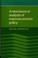 Cover of: A neoclassical analysis of macroeconomic policy