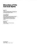 Cover of: Disorders of the cervical spine