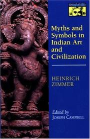 Cover of: Myths and symbols in Indian art and civilization. by Heinrich Robert Zimmer